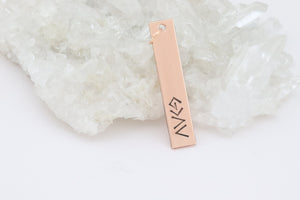 God is Greater Than the Highs and Lows Necklace - God is greater jewelry - Rose Gold God is Greater Necklace