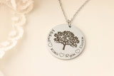 Personalized grandmothers necklace! Family Tree Necklace - Personalized family Necklace - Gift for Grandmother - Mothers Day Gift