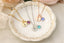 Initial Birthstone Necklace or Bangle Bracelet - Birthstone Jewelry Gift