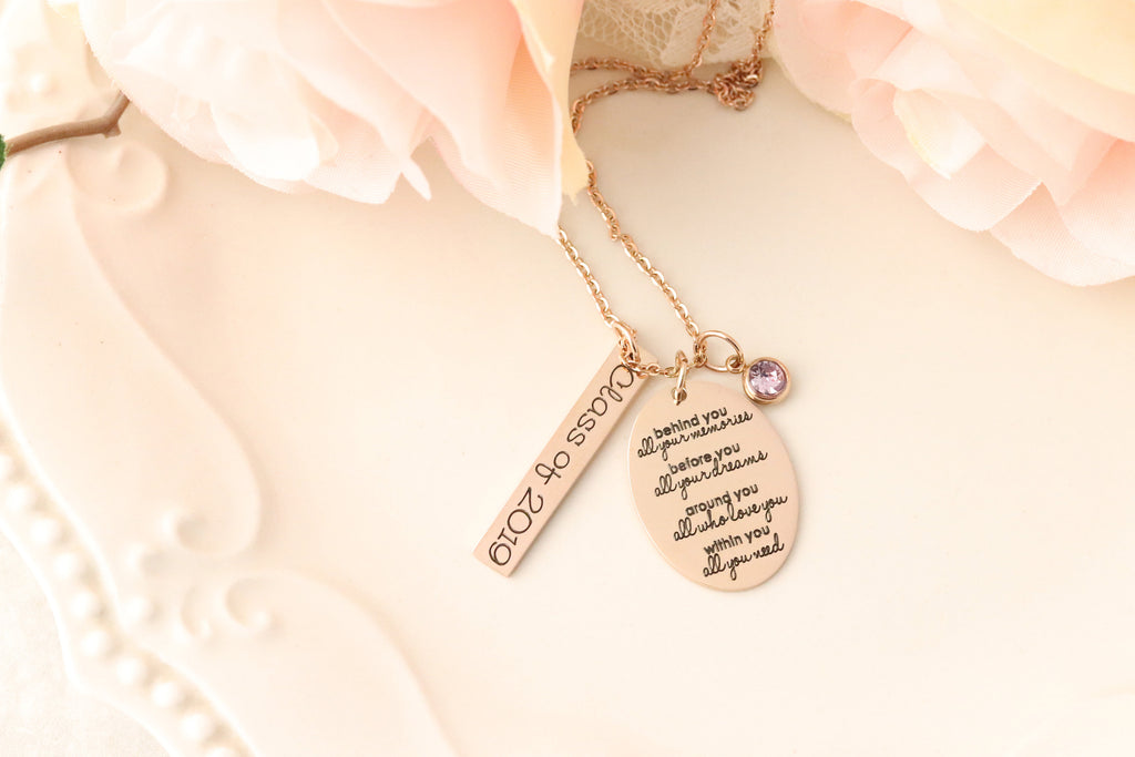 Graduation Necklace - Gift for Graduate - Graduation Jewelry - Graduation gift for Girl - High School Graduation Gift - College Graduate