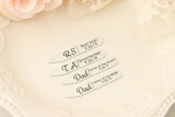 Personalized Collar Stays - Collar Stays For Wedding Party - Collar Stays for Groomsman - Wedding Day gift For Groom