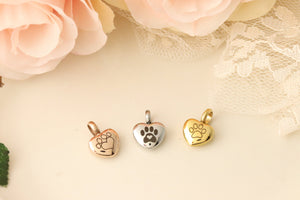 Add a Paw Print Urn to Any Memorial Necklace or Bangle
