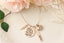 Pets Leave Pawprints on Our Hearts Rose Gold Pet Memorial Necklace